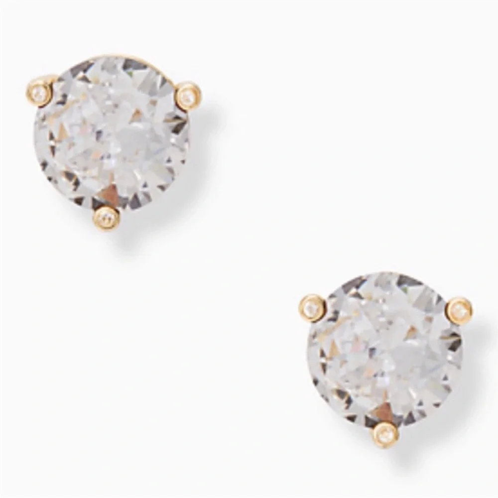Kate Spade New York Rise and Shine 2-Stud Set, Cubic Zirconia & Glass Pearl - Picture 3 of 13
